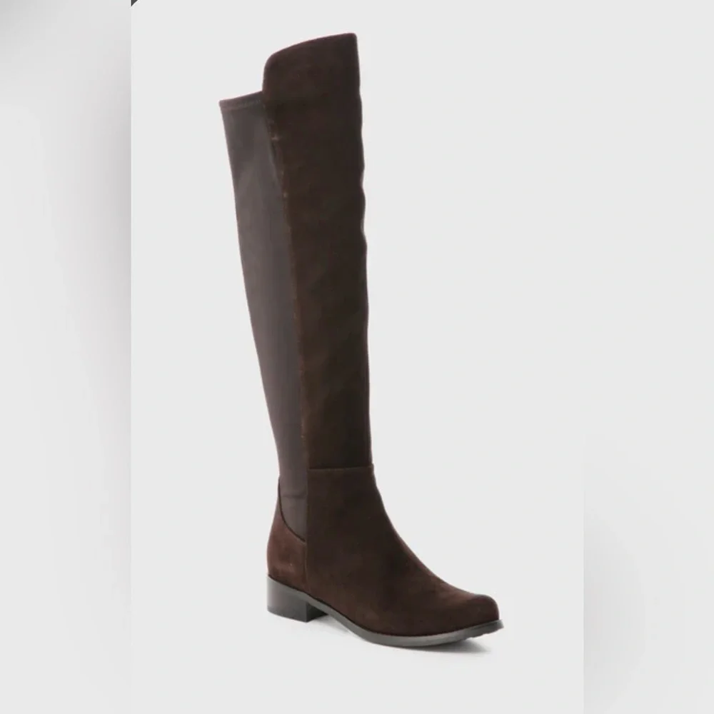BLONDO Exclusive Brown Suede Waterproof Velma Boots